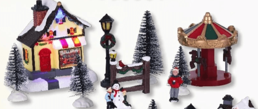 Božična vasica - Akcija v trgovini Bauhaus