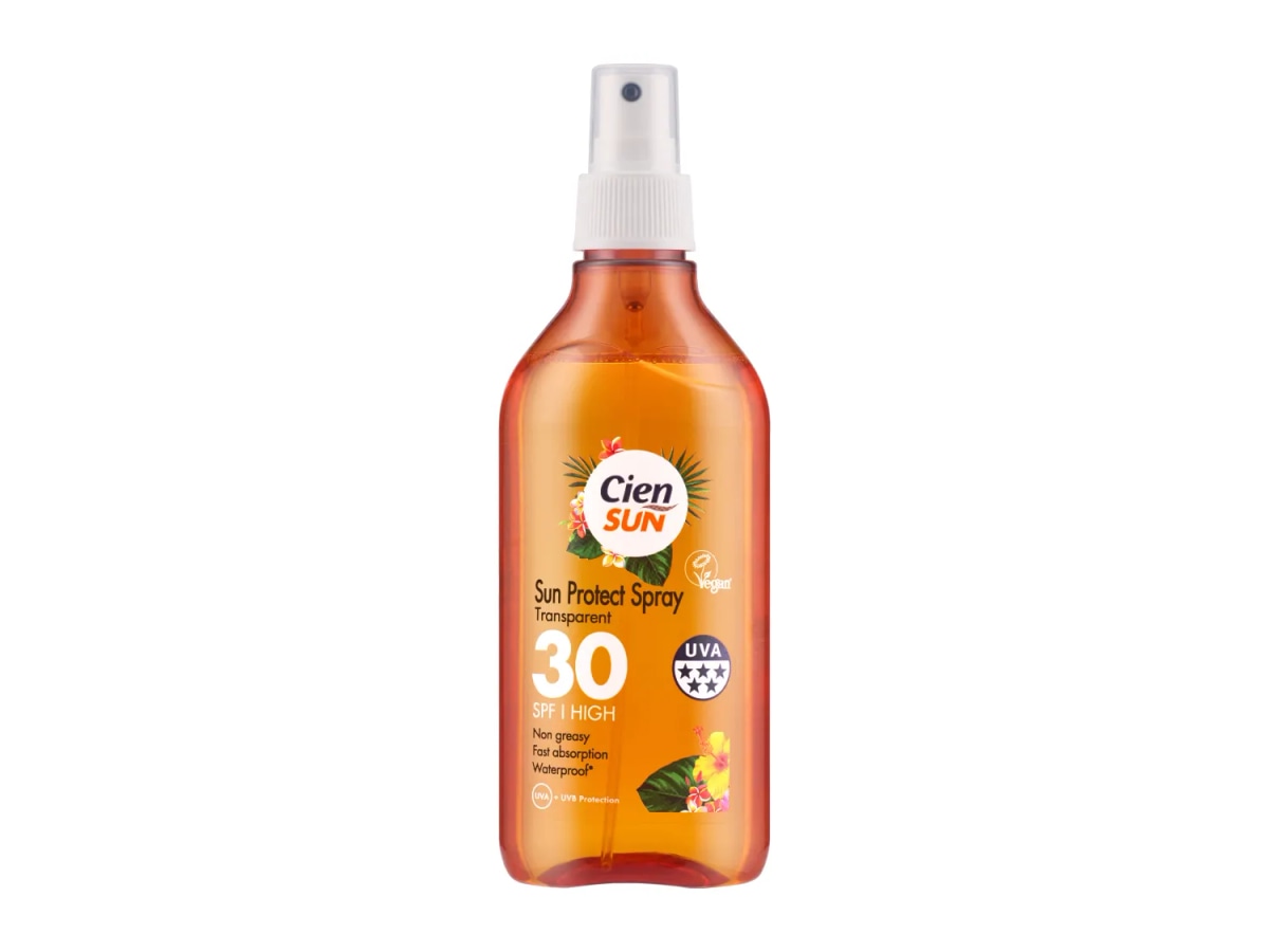Cien SUN Invisible Sun Spray 30 250 ml - Akcija v trgovini Lidl
