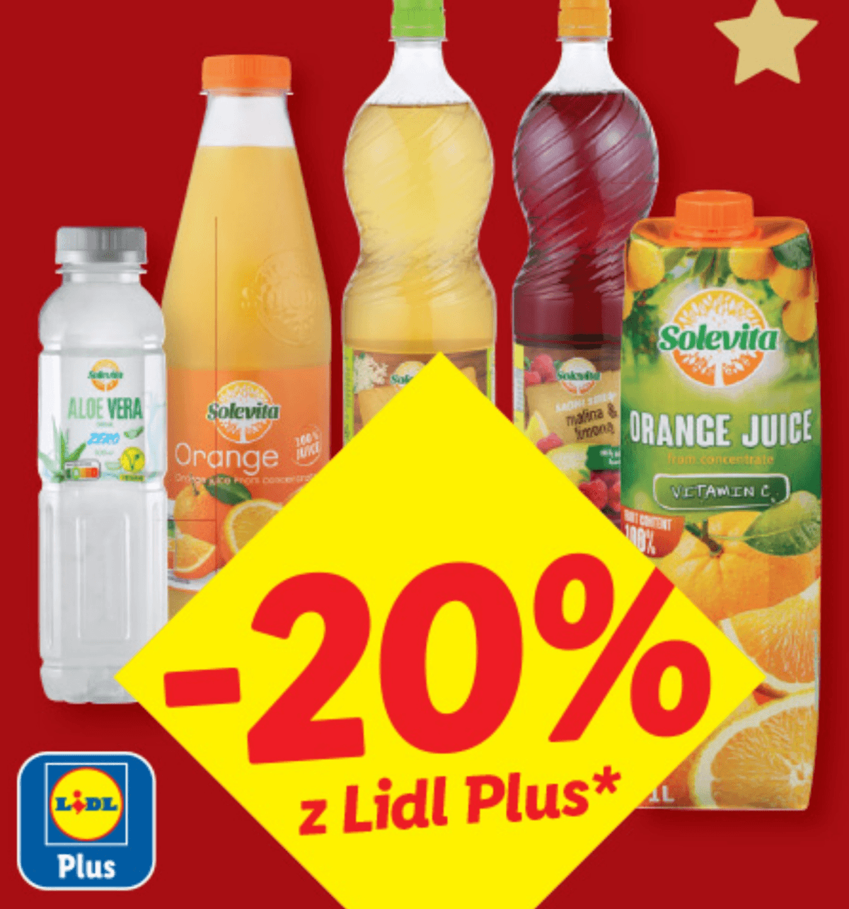 Solevita Izbrani napitki - Akcija v trgovini Lidl