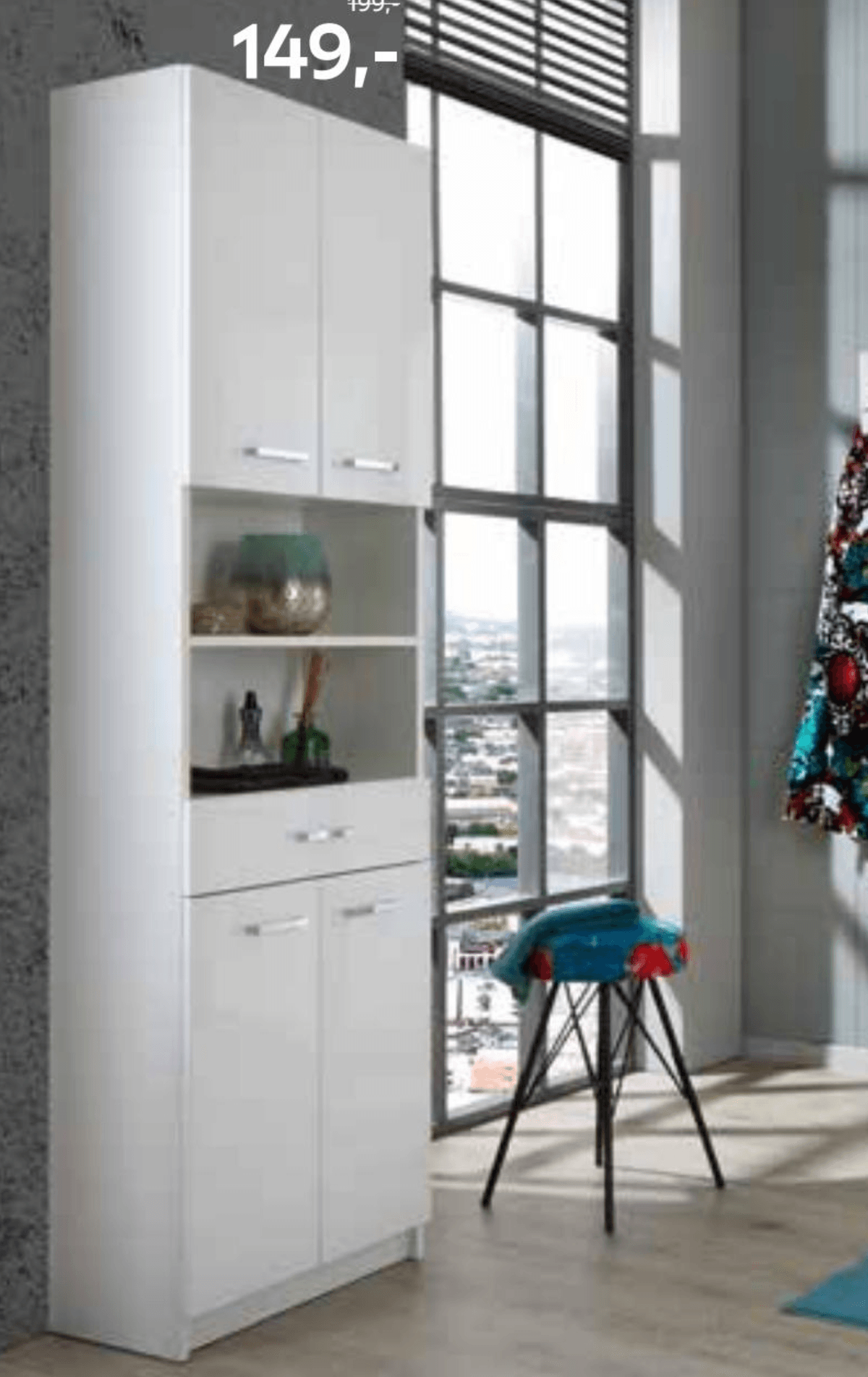 Kopalniška omara - Akcija v trgovini Lesnina