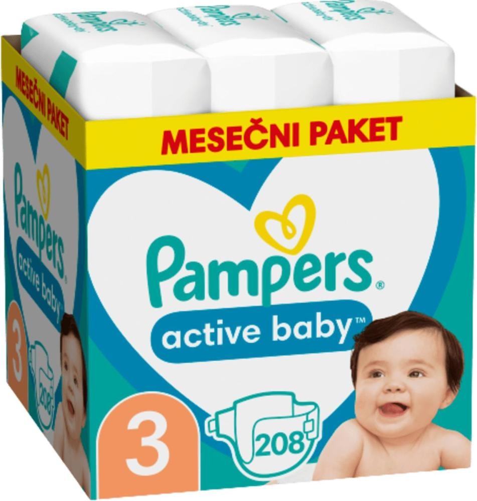 Pampers Active Baby Plenice - Akcija v trgovini Tuš