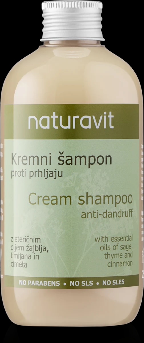 Naturavit kremni šampon proti prhljaju 250 ml Akcija v trgovini Dm