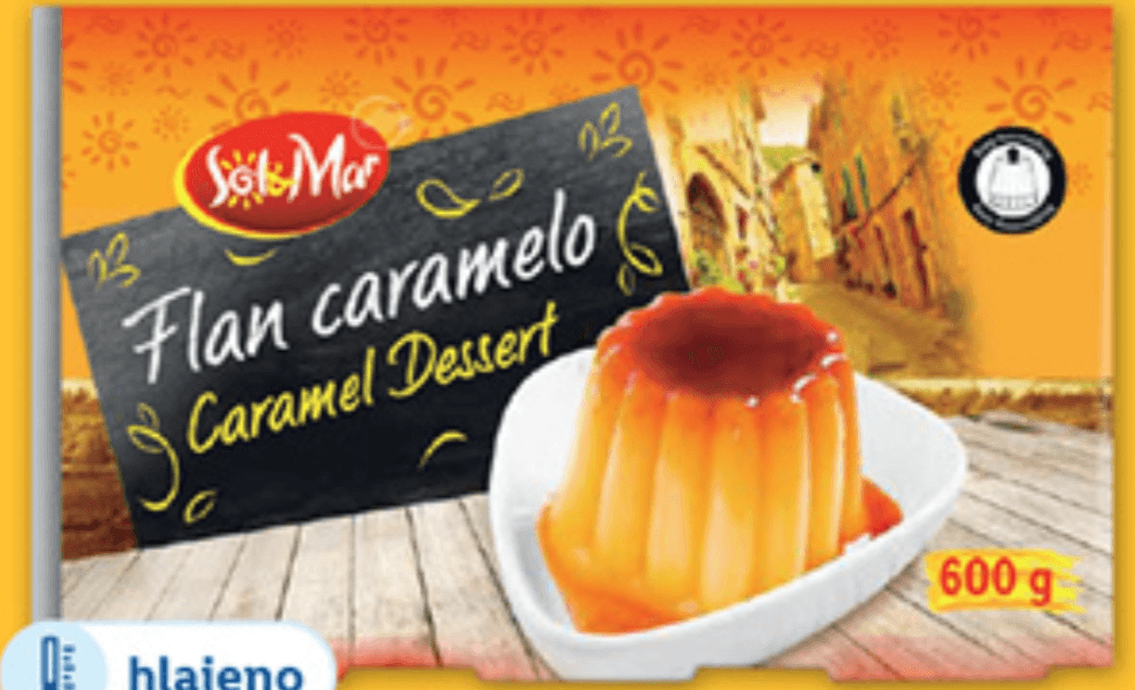 SOL&MAR Karamelni desert "Flan caramelo" 6 x 100 g - Akcija v trgovini Lidl