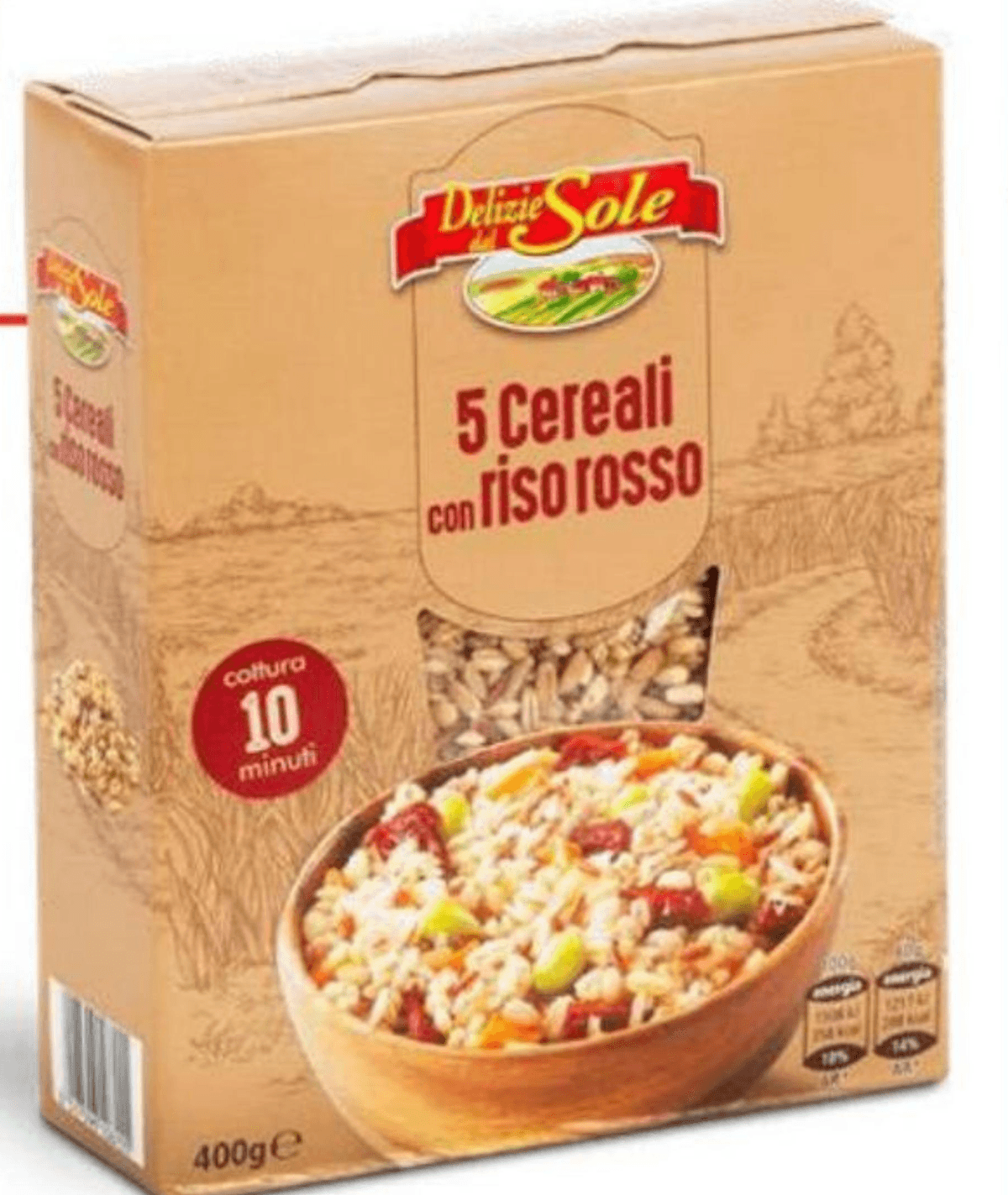 Mešanica 5 žit 400 g Delizie Sole - Akcija v trgovini Eurospin