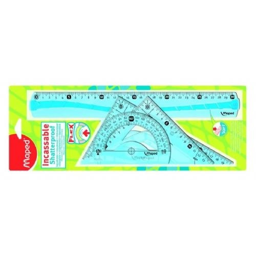 Maped Set ravnil 4/1 Akcija v trgovini E.Leclerc