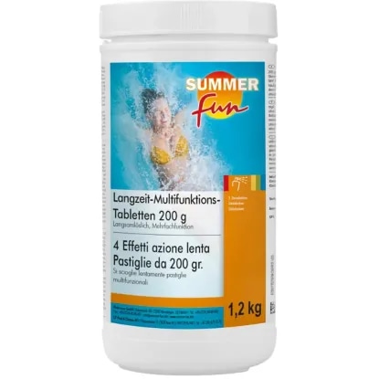 Dezinfekcijske kombinirane tablete Summer Fun 1.2 kg - Akcija v trgovini Obi