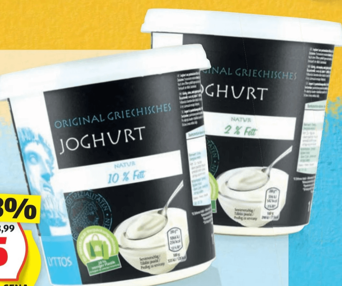 LYTTOS GRŠKI JOGURT 1 kg - Akcija v trgovini Hofer