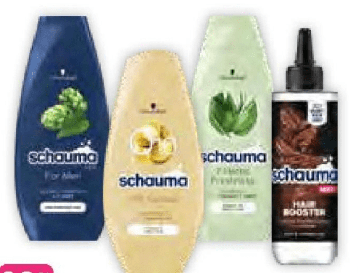 Schauma izdelki - Akcija v trgovini Jager