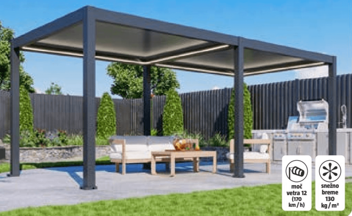 Paviljon 'Bellano S25' - Akcija v trgovini Bauhaus