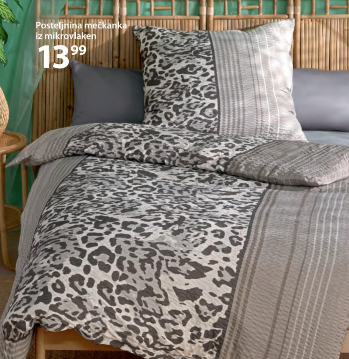 Posteljnina mečkanka - Akcija v trgovini NKD