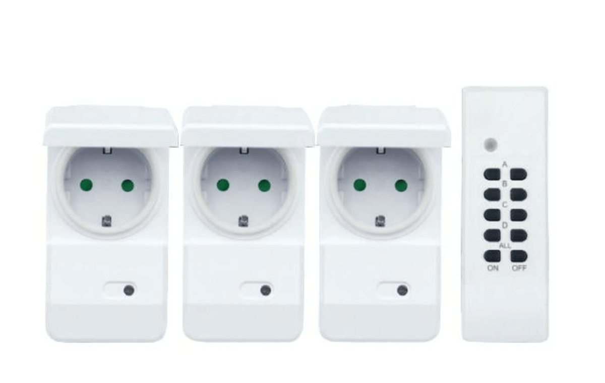 Daljinsko vodena vtičnica Euro M - Akcija v trgovini Merkur