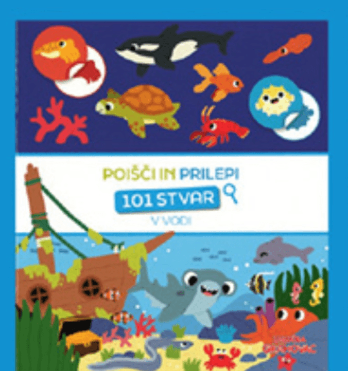 Poišči in prilepi 101 stvar v vodi - Akcija v trgovini Lidl