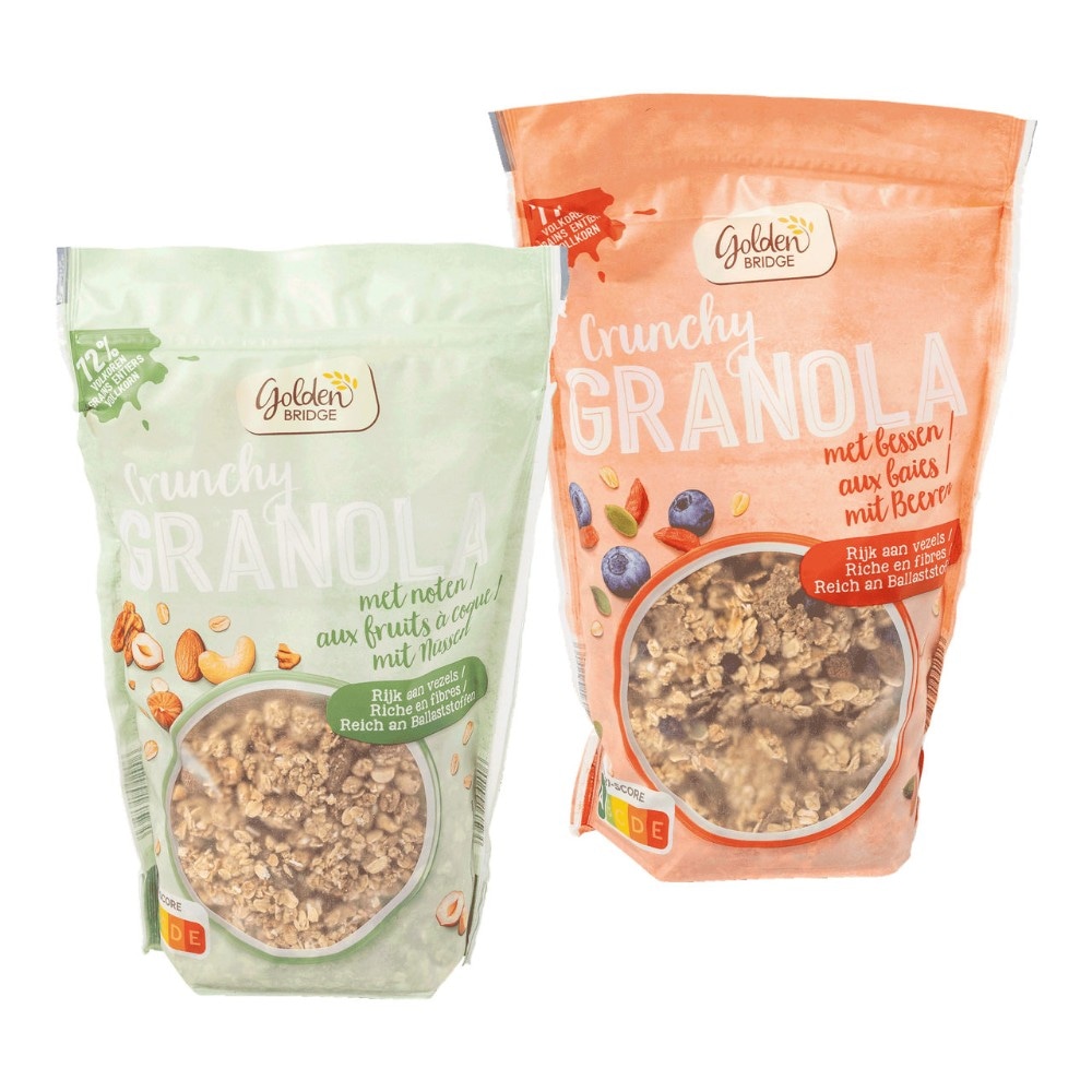 Golden Bridge Granola Klasik 350 g Akcija v trgovini Hofer