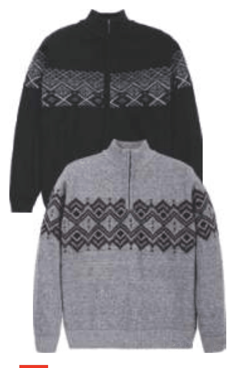 Moška jopa ali pulover Tissaja - Akcija v trgovini E.Leclerc