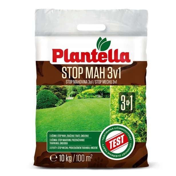 Gnojilo Stop Mah 3V1 10 kg Plantella - Akcija v trgovini Merkur