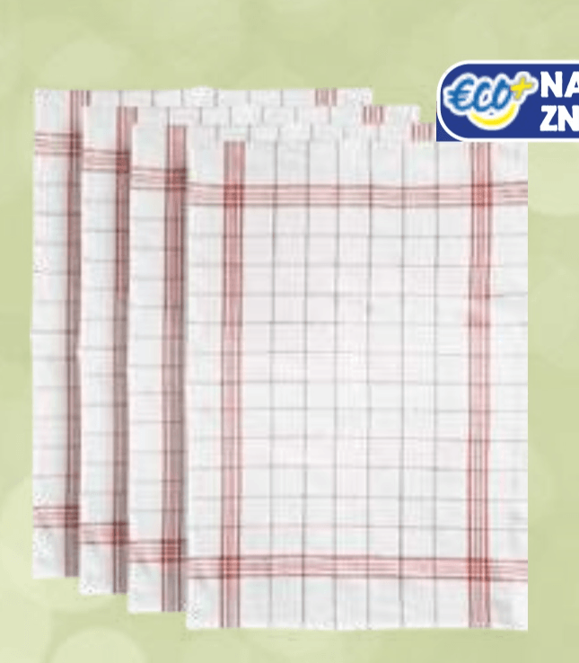 Kuhinjska krpa 4/1 - Akcija v trgovini E.Leclerc