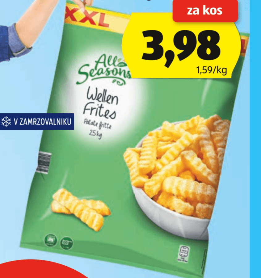 Valovit krompirček XXL 2,5 kg - Akcija v trgovini Hofer