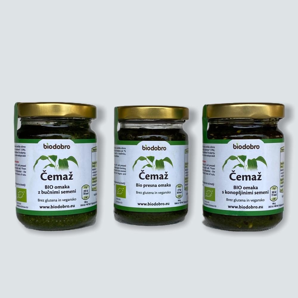 Bio čemaževa omaka 125 g ali 130 g biodobro - Akcija v trgovini Jager