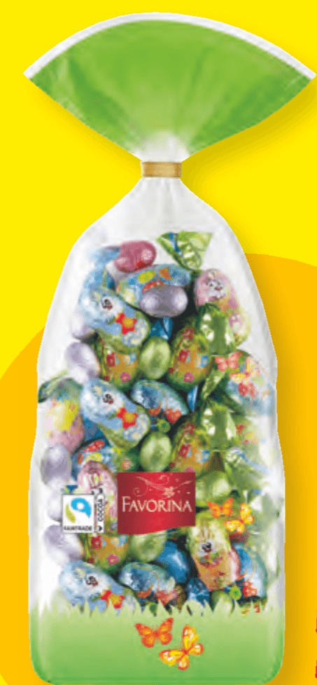 Favorina Votla čokoladna jajčka 400 g - Akcija v trgovini Lidl