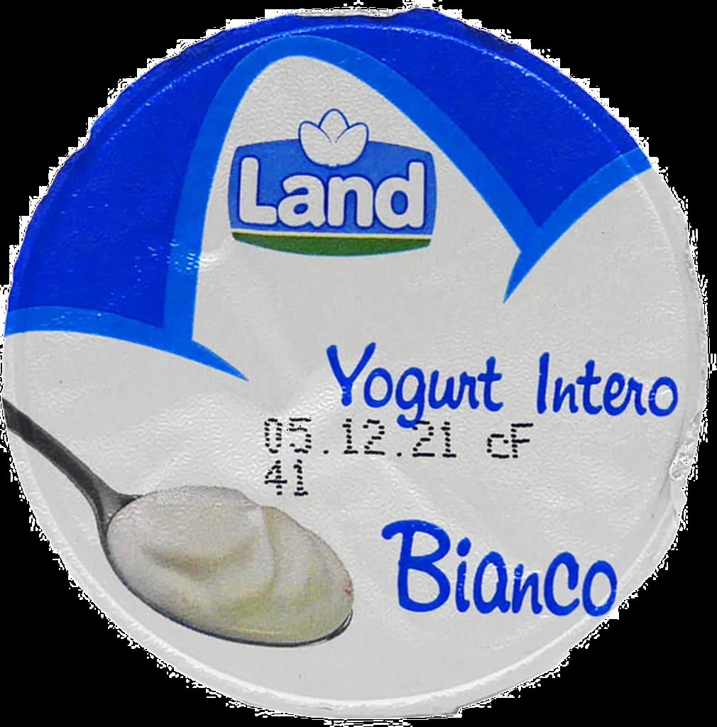 Polnomastni navadni jogurt 500 g Land - Akcija v trgovini Eurospin