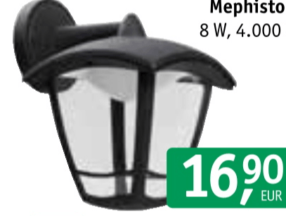 Svetilka zunanja LED Mephisto2 - Akcija v trgovini Jager