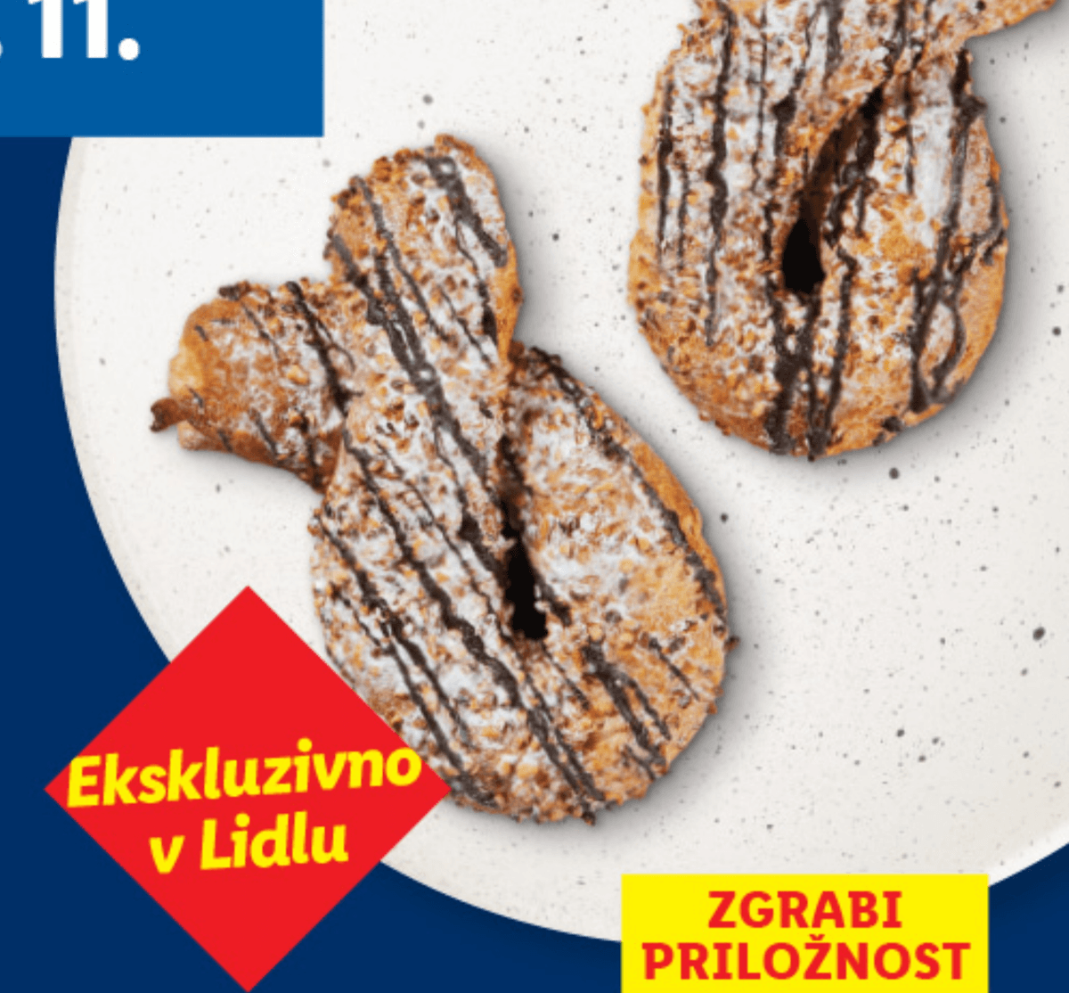 Pentlja z nougat polnilom 150 g - Akcija v trgovini Lidl