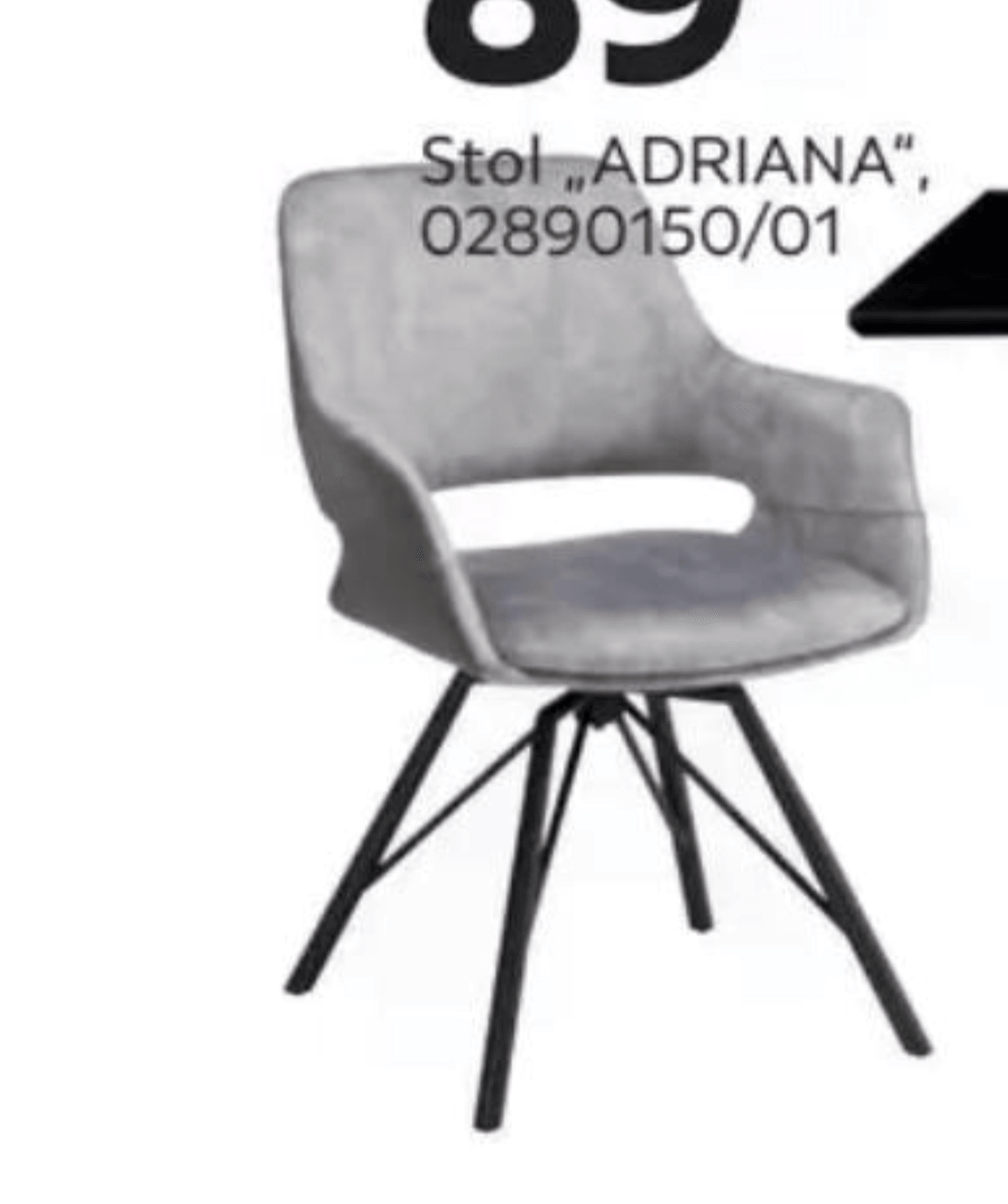 Stol „ADRIANA" - Akcija v trgovini Mömax