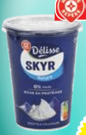 Jogurt Skyr 450 g Délisse - Akcija v trgovini E.Leclerc