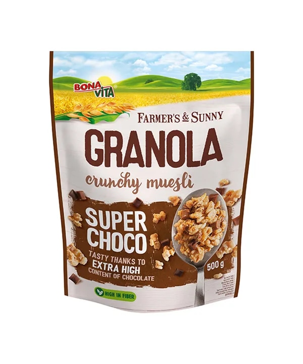 Granola Bonavita 500 g - Akcija v trgovini Tuš