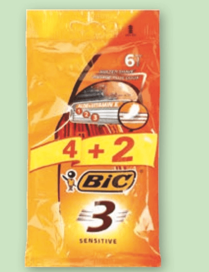 Bic brivnik 6/1 - Akcija v trgovini Spar