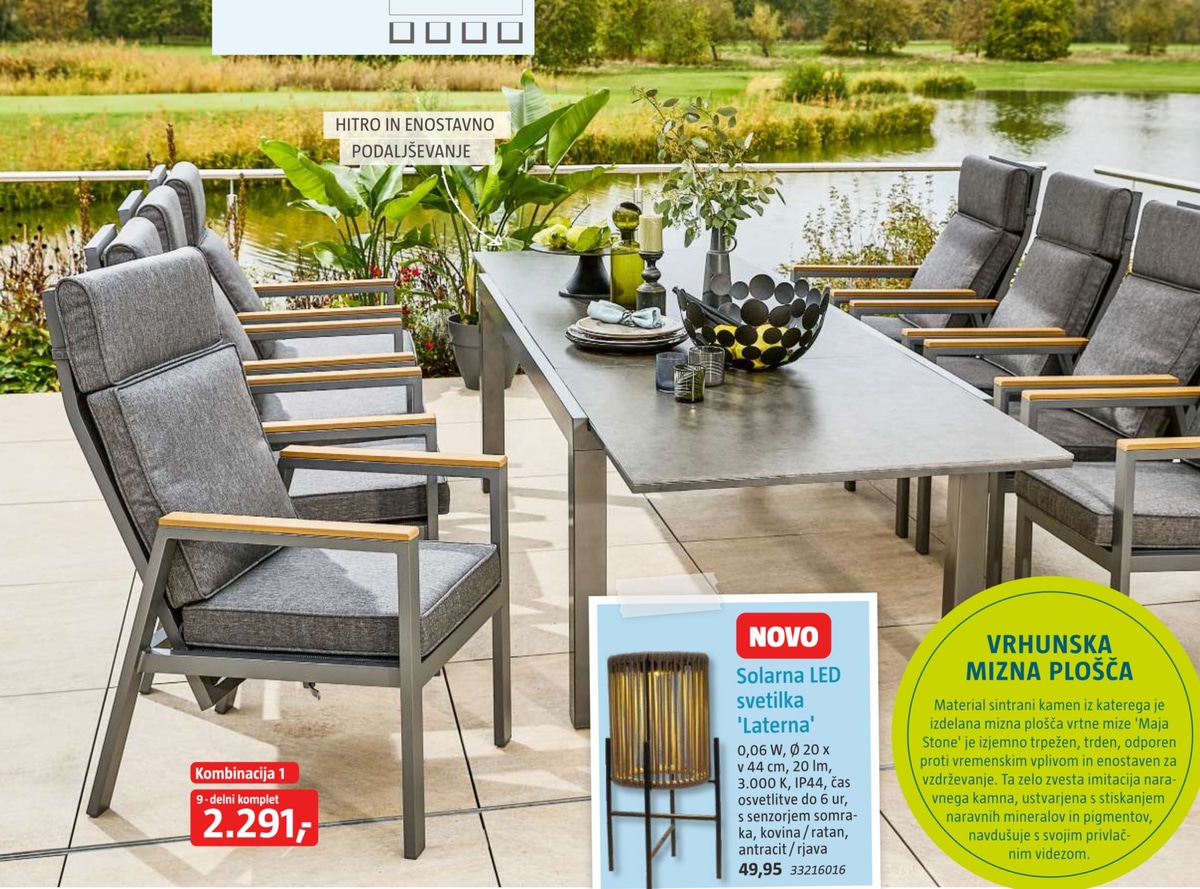 Kombinacija 1 9-delni komplet - Akcija v trgovini Bauhaus