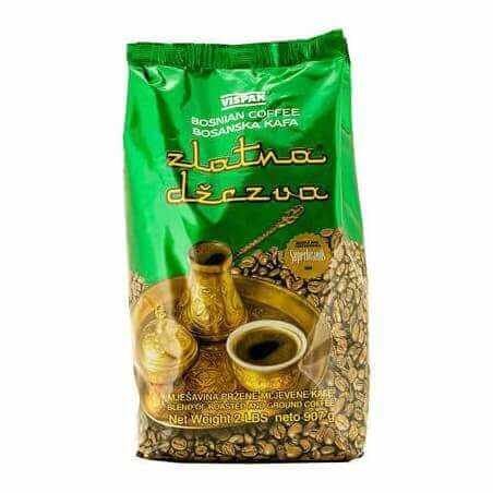Kava Zlatna džezva 907 g Vispak - Akcija v trgovini Mercator
