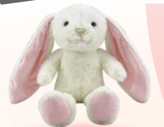 Plišasti zajček 25 cm - Akcija v trgovini Spar