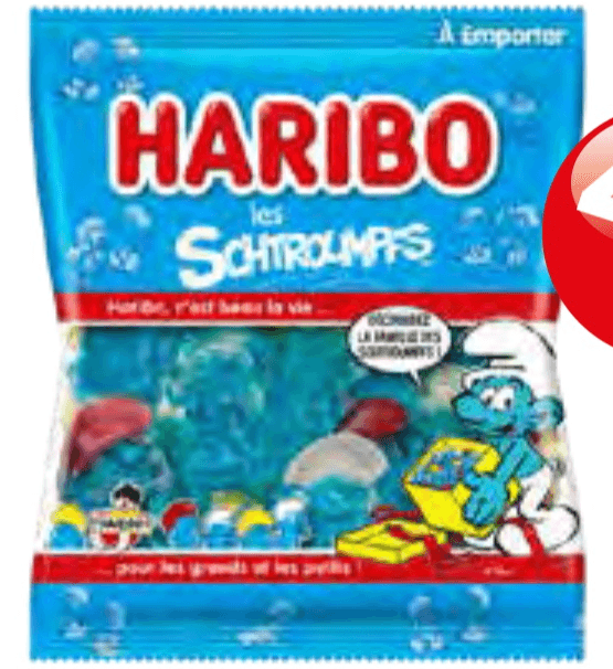 BONBONI HARIBO Smrkci 120 g - Akcija v trgovini Jager