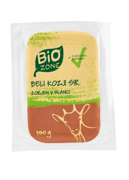 Beli kozji sir Bio Zone 150 g - Akcija v trgovini Mercator