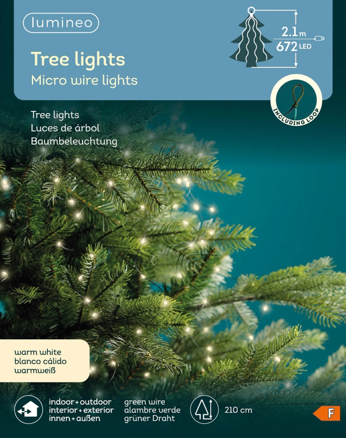 408 LED LUČK Tree lights 1,8 m lumineo - Akcija v trgovini Merkur