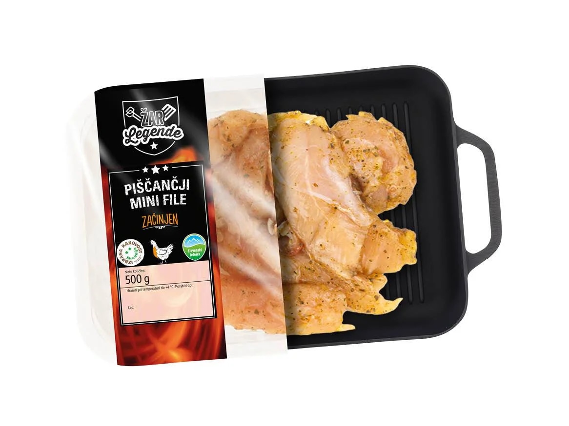 ŽAR LEGENDE Svež piščančji mini file 500 g - Akcija v trgovini Lidl