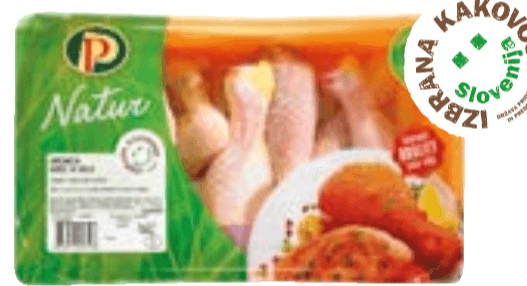 Piščančje krače in krila 1 kg P Natur - Akcija v trgovini Tuš