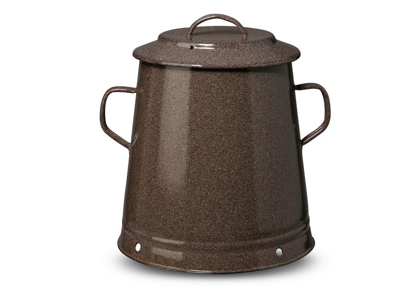 Deža za mast - emajlirana 20 L - Akcija v trgovini Jager