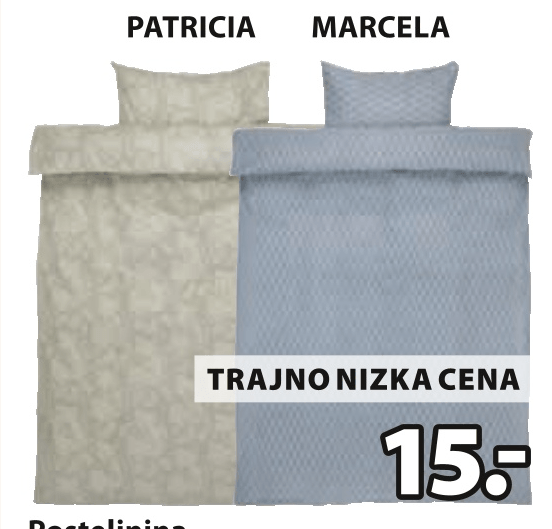 Posteljnina 120x200 cm - Akcija v trgovini Jysk