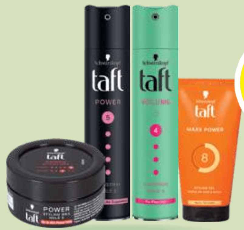 Taft Izdelki - Akcija v trgovini E.Leclerc