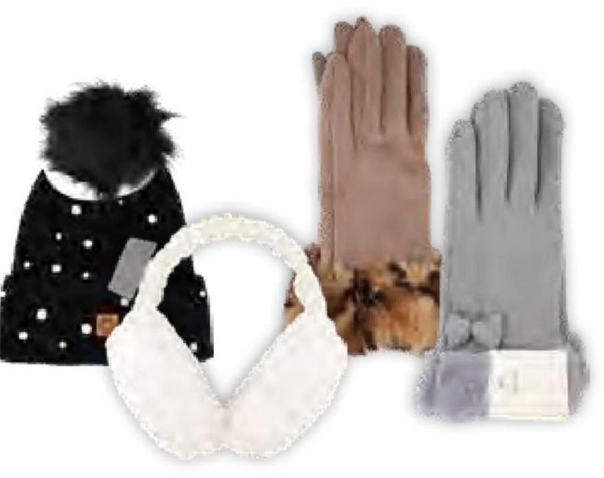 Zimski tekstil Fraktal - Akcija v trgovini Tuš