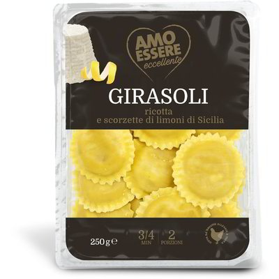 Amo Essere Ravioli Girasoli 250 g - Akcija v trgovini Eurospin