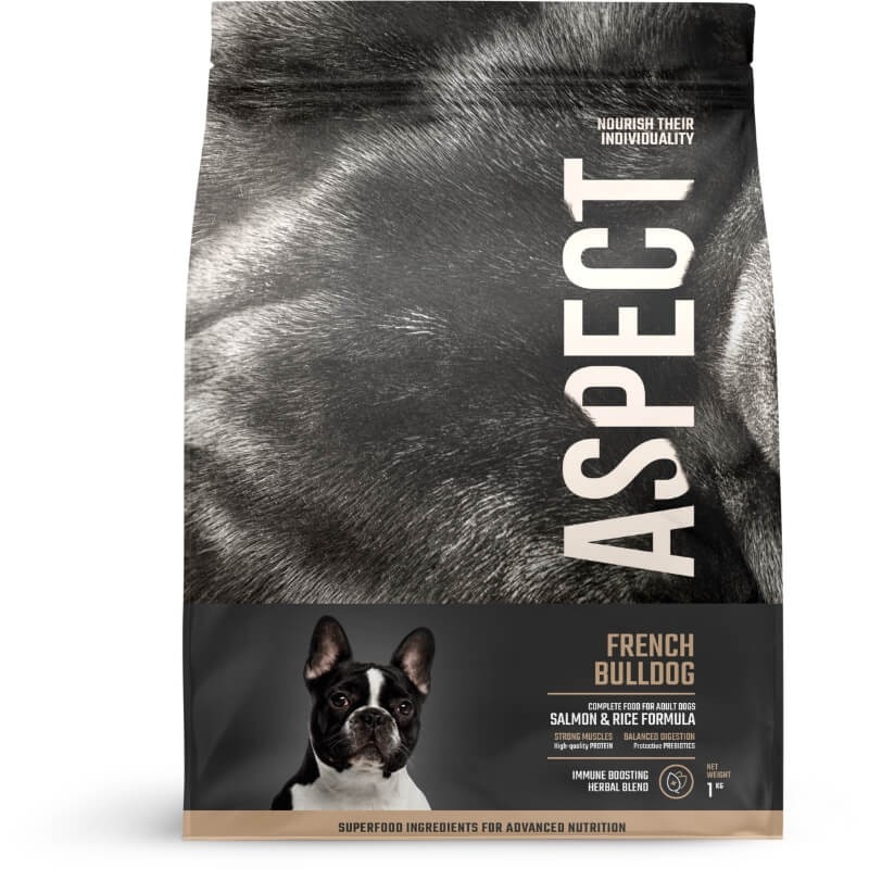 Aspect French Bulldog briketirana hrana 1KG Akcija v trgovini Mr. Pet