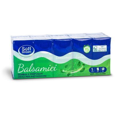 Soft Dream Balzamični papirnati robčki 15 paketkov - Akcija v trgovini Eurospin