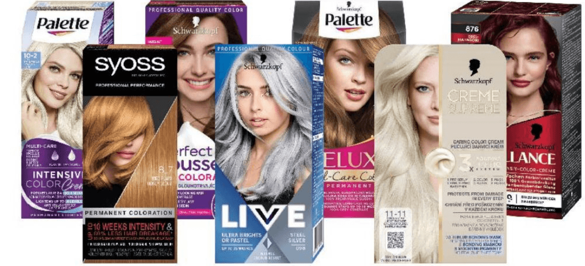 Barve za lase Schwarzkopf, Palette, Syoss - Akcija v trgovini Tuš