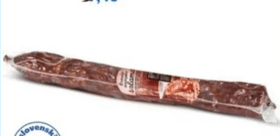 Domača savinjska salama 500 g - Akcija v trgovini Eurospin