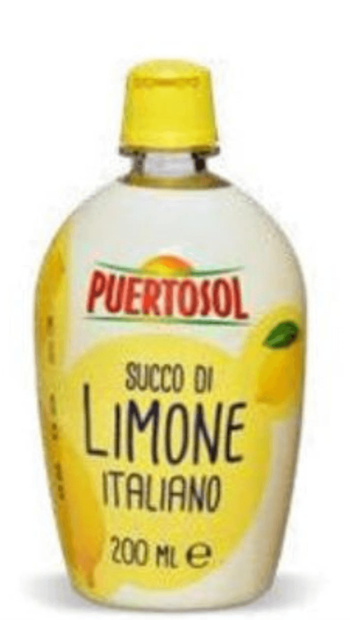 Puertosol Succo di Limone Italiano 200 ml - Akcija v trgovini Eurospin