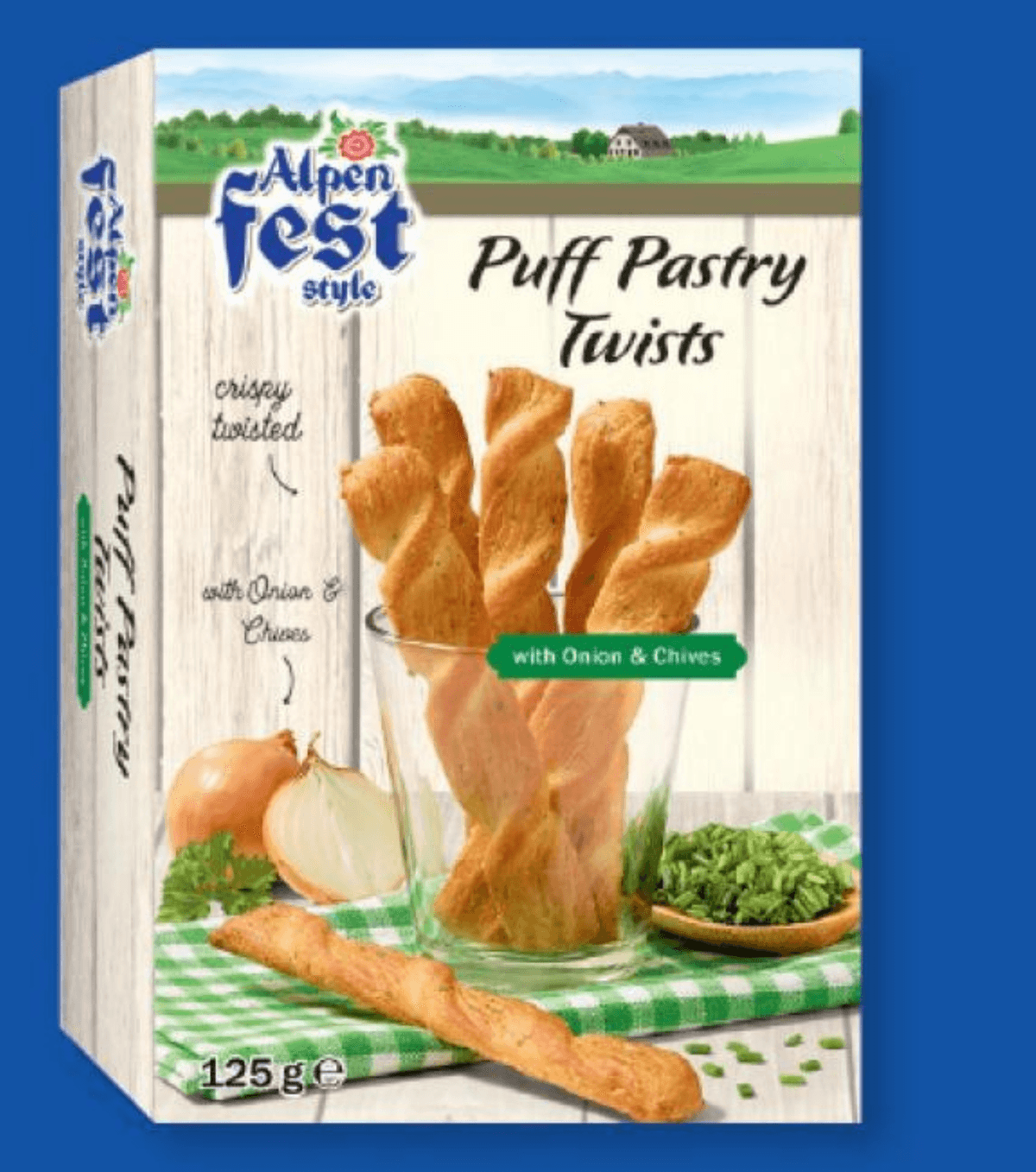 ALPENFEST Palčke iz listnatega testa 125 g - Akcija v trgovini Lidl