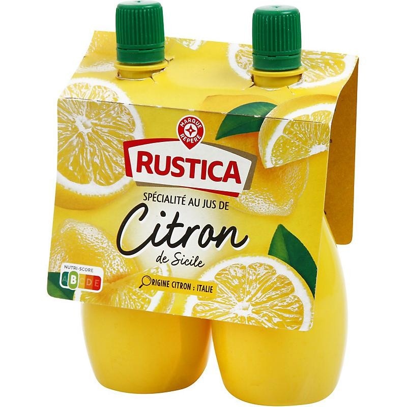 Limonin ali Limetin sok Rustica 2 x 125 ml Akcija v trgovini E.Leclerc